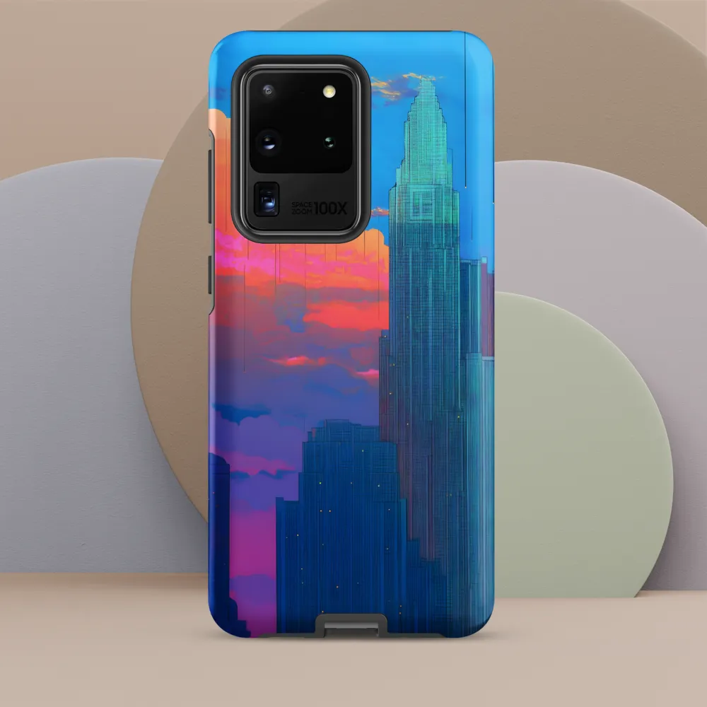 Twilight Reflections: A Digital Cityscape