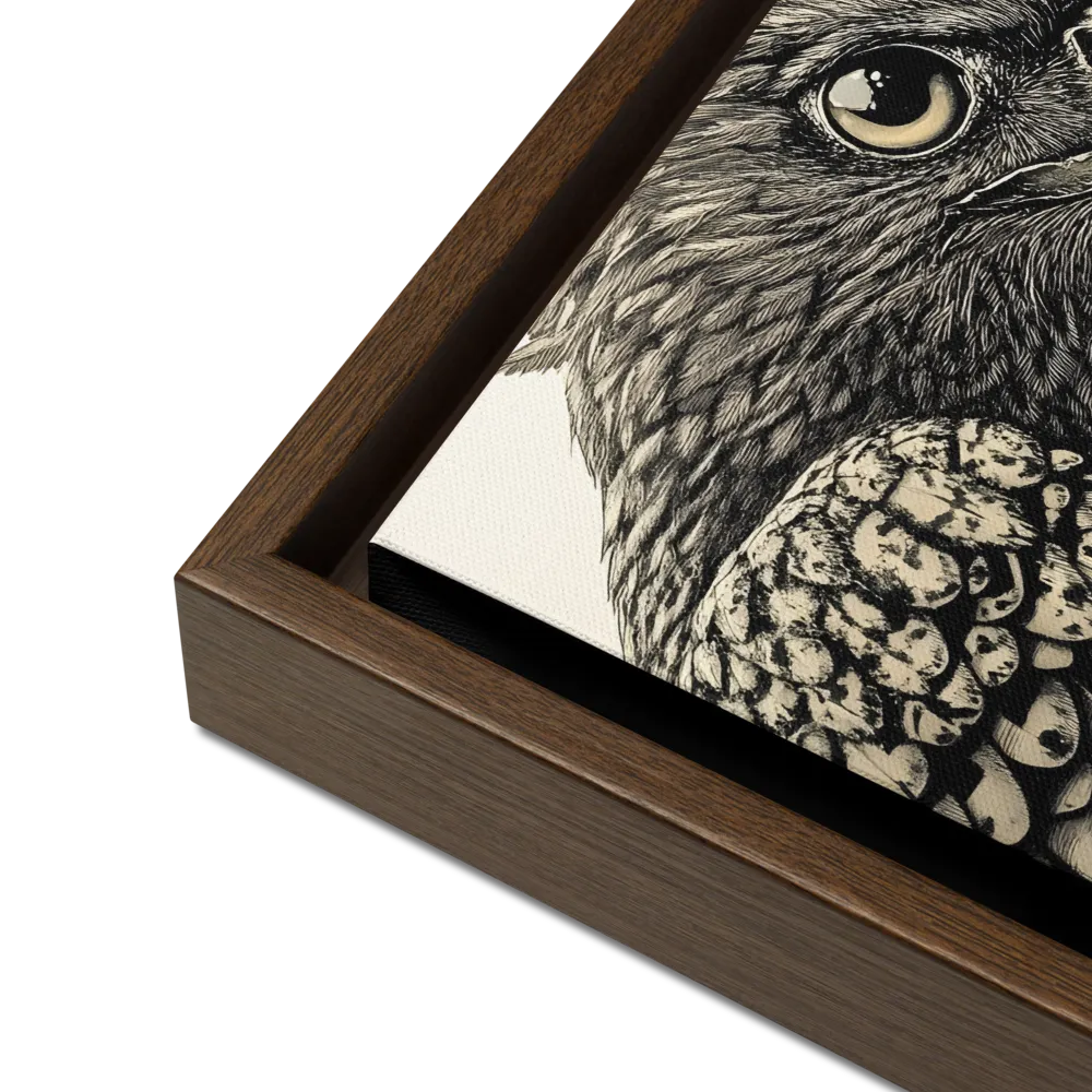 Majestic Owl in Detail