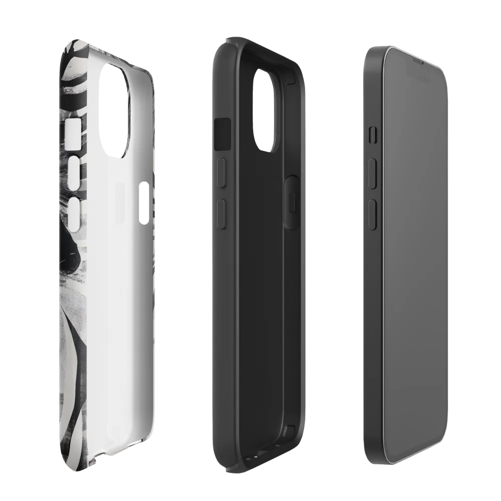 Zebra in the Jungle of Illusions | Phone Case |  13 | Tough Case | Matte