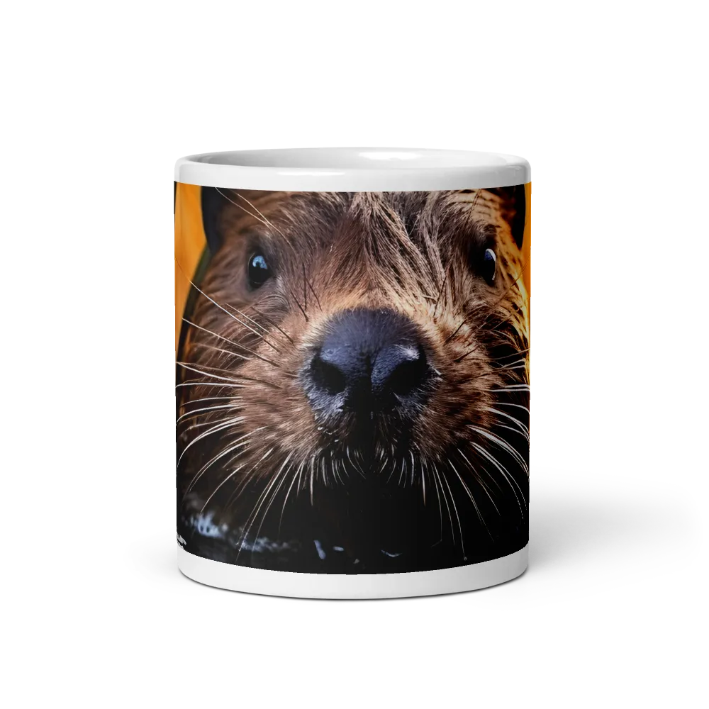 Beaver Serenity: A Natural Portrait | Mugs | Multiple Sizes & Colors