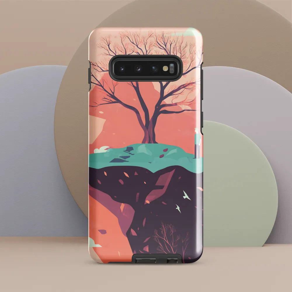 Contemplating Solitude | Phone Case |  S10 Plus | Tough Case | Glossy