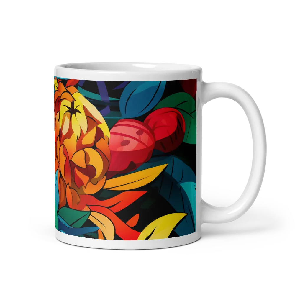 Tropical Harmony | Mug with White inside | 11 oz