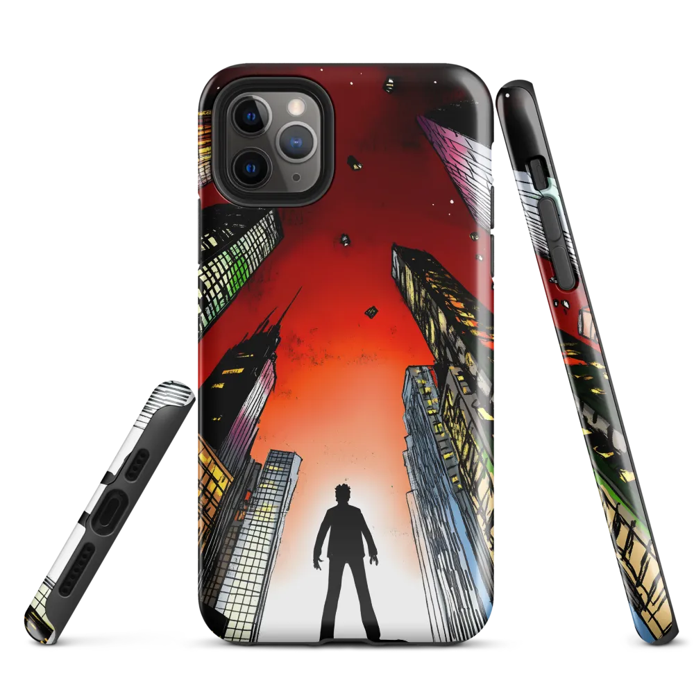 Urban Skyward: A Journey into Wonder | Phone Case |  11 Pro Max | Tough Case | Glossy