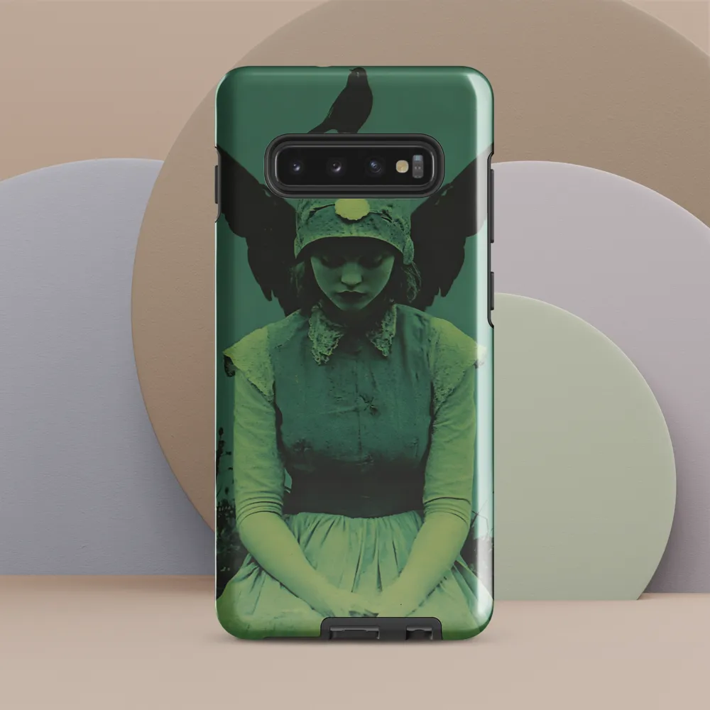 Wings of Contemplation | Phone Case |  S10 Plus | Tough Case | Glossy