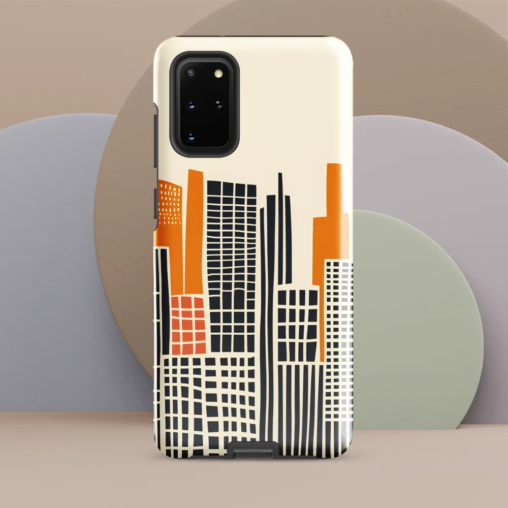 Urban Rhythms: A Graphic Cityscape
