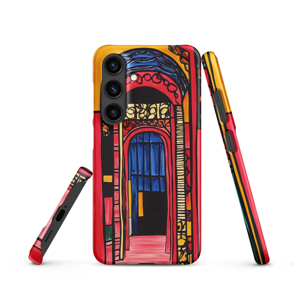 Vibrant Arches | Phone Case |  S24 | Snap Case | Matte