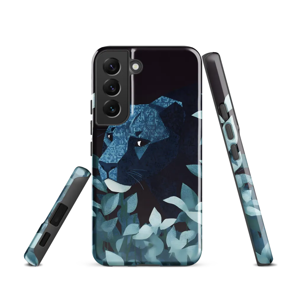 Lurking Blue: The Panther's Gaze