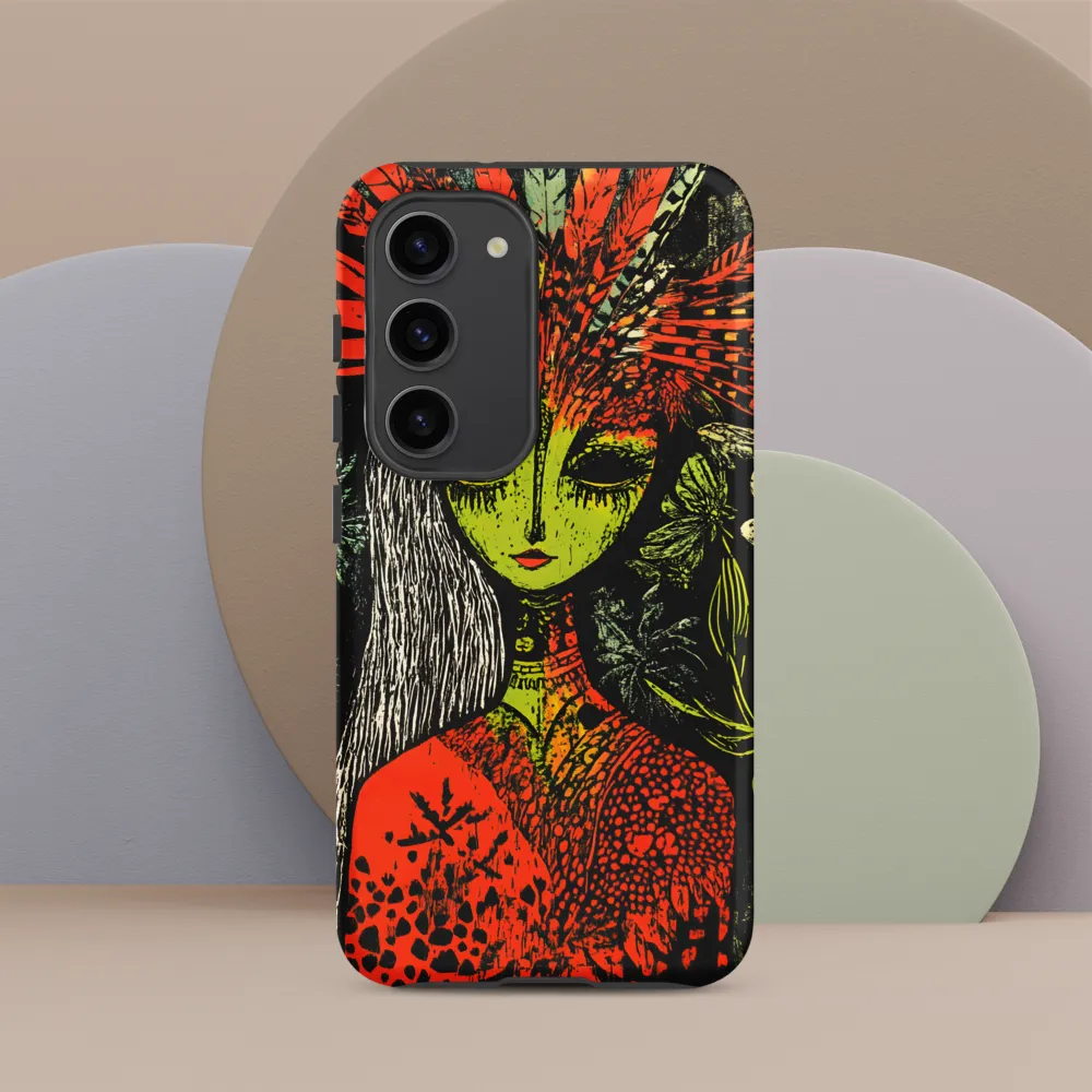 Mystical Flora: A Surreal Portrait