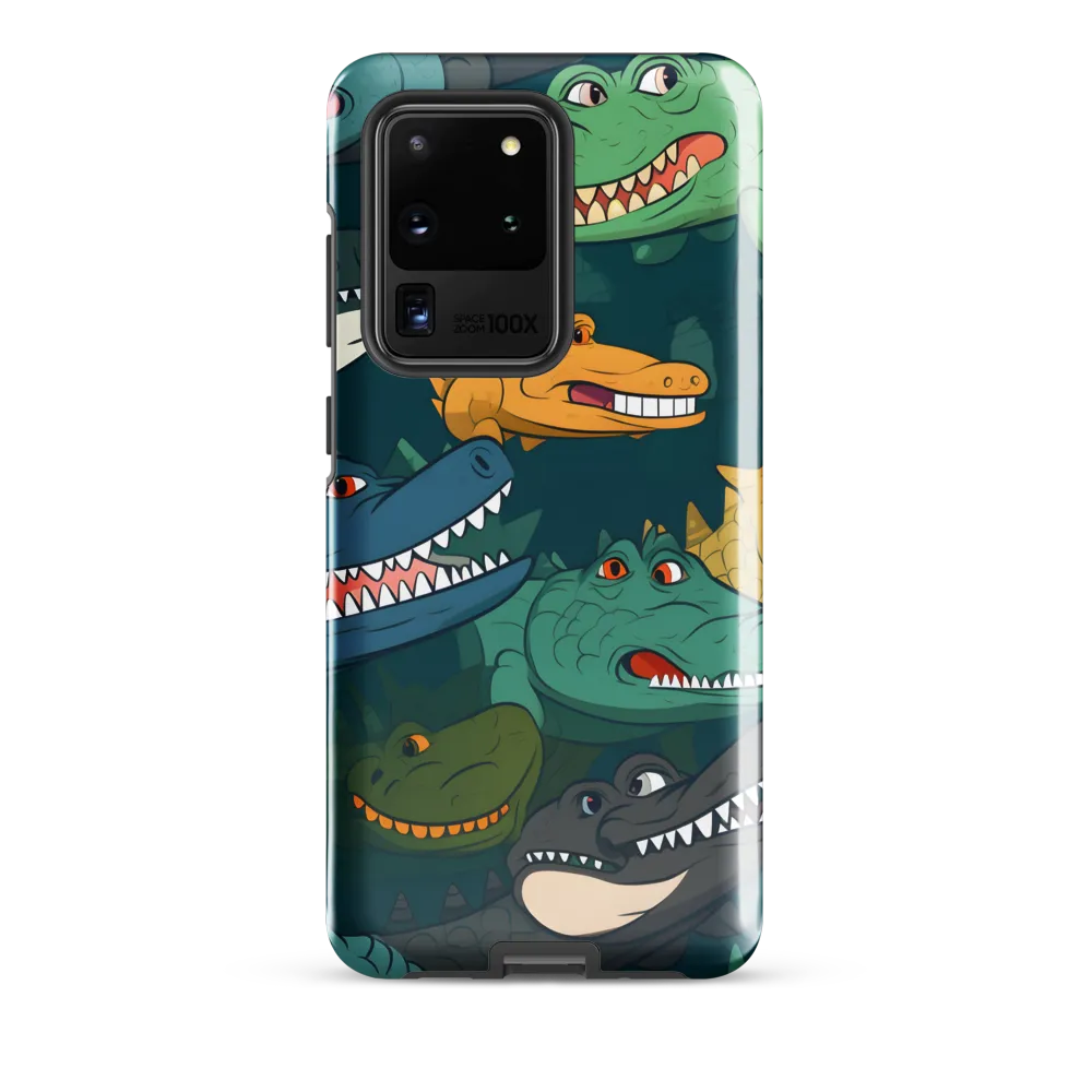 Cheerful Crocodilian Parade