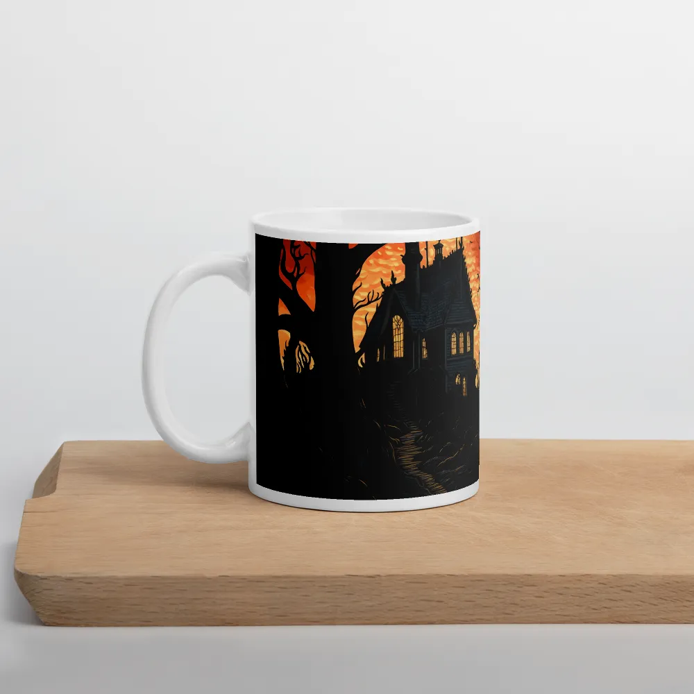 Whispers of the Enchanted House | Mug with White inside | 11 oz