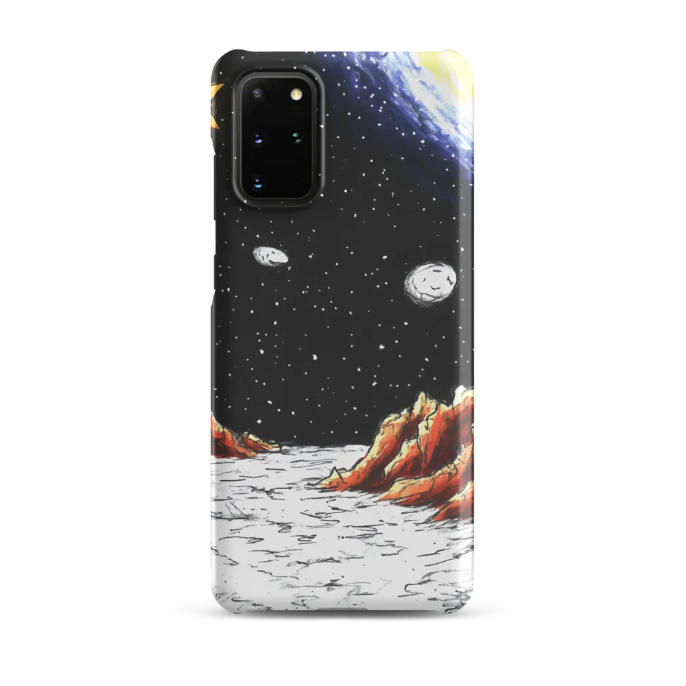 Crimson Cliffs Beneath a Star Field
