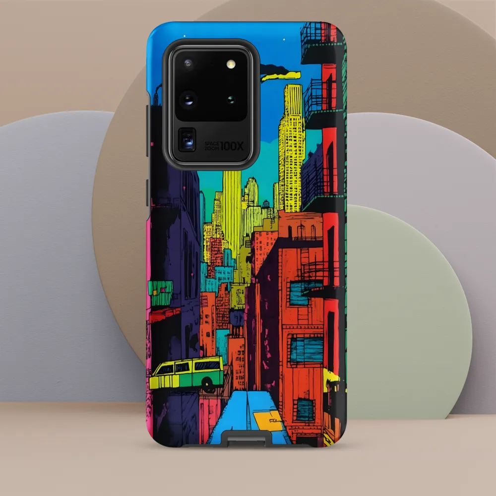 Urban Vibrance: A Pop Art Cityscape