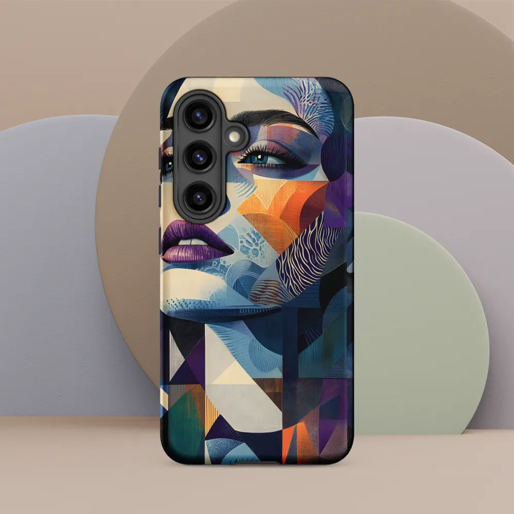 Fragmented Mystery: A Modern Portrait