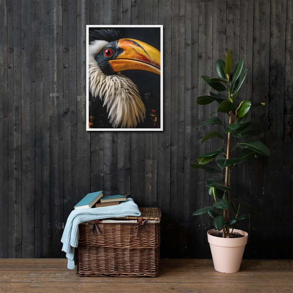 Majestic Hornbill Portrait