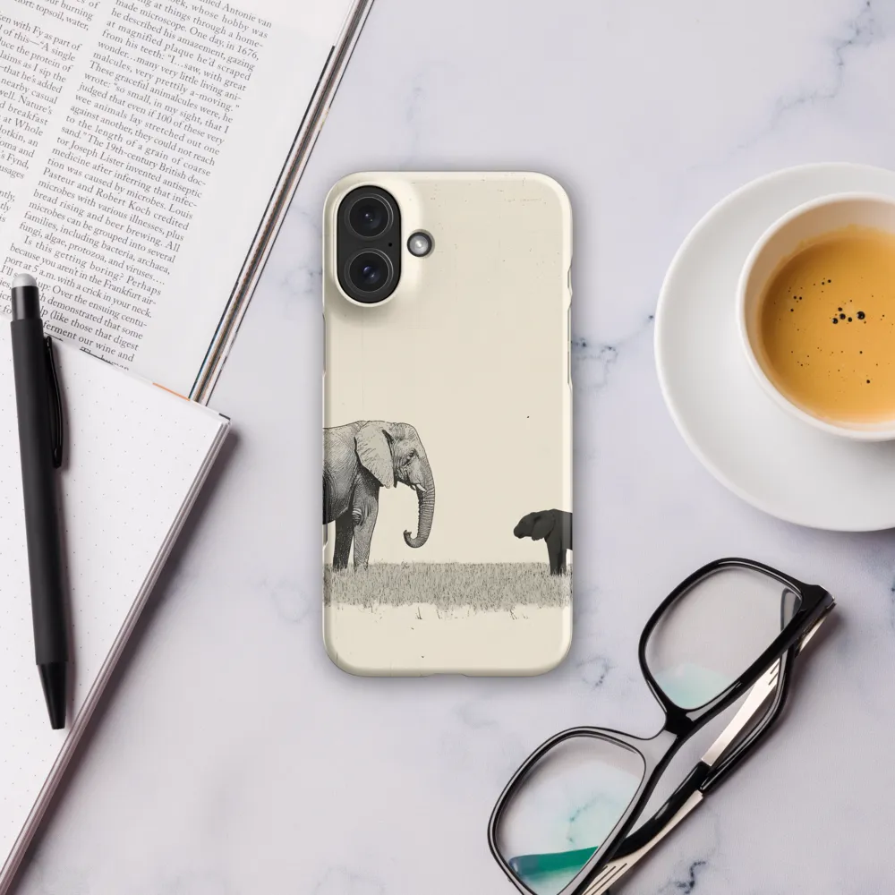 Contrasting Companions | Phone Case |  16 Plus | Snap Case | Matte