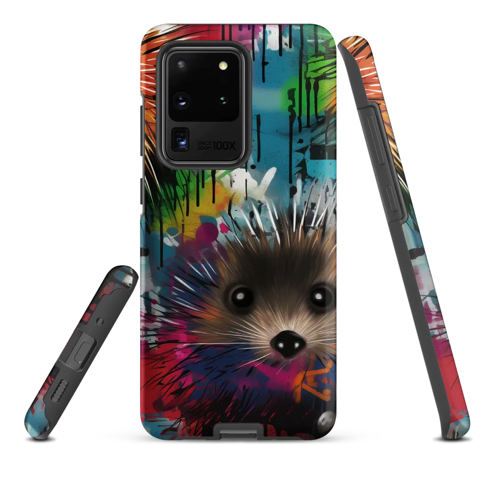 Whimsical Hedgehogs in a Kaleidoscopic Wonderland