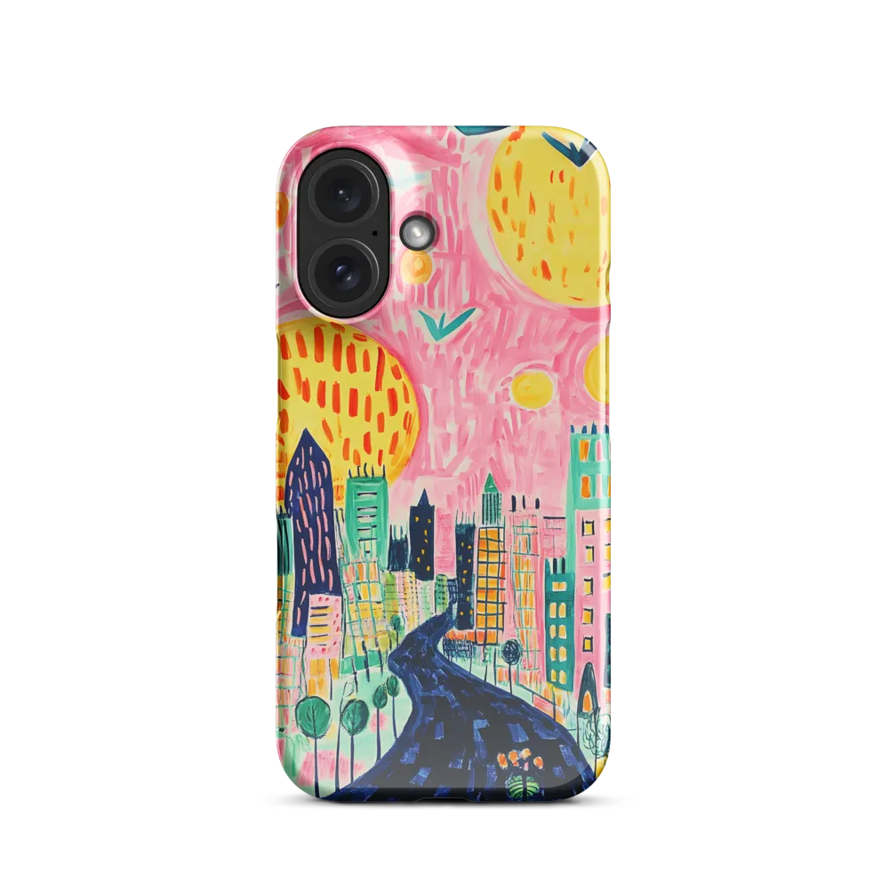 Whimsical Cityscape | Phone Case |  16 | Snap Case | Glossy