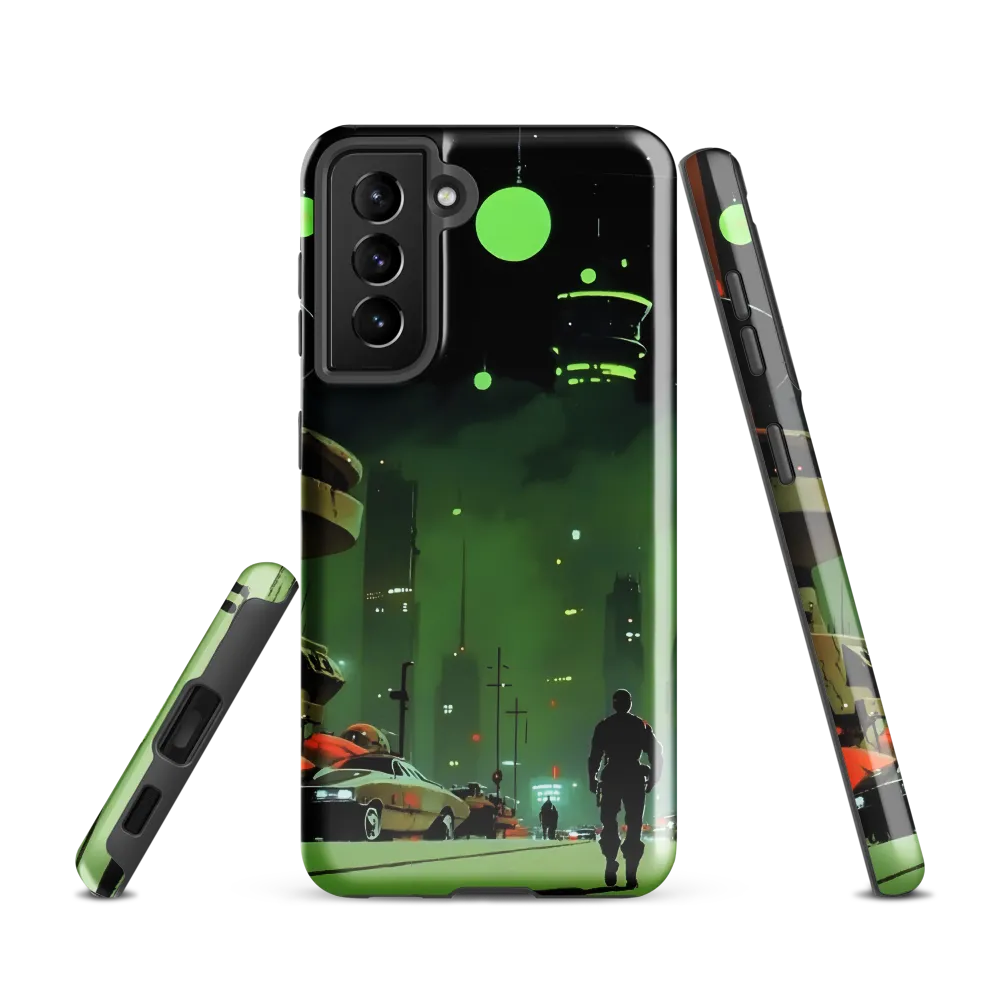Echoes of a Cyberpunk City
