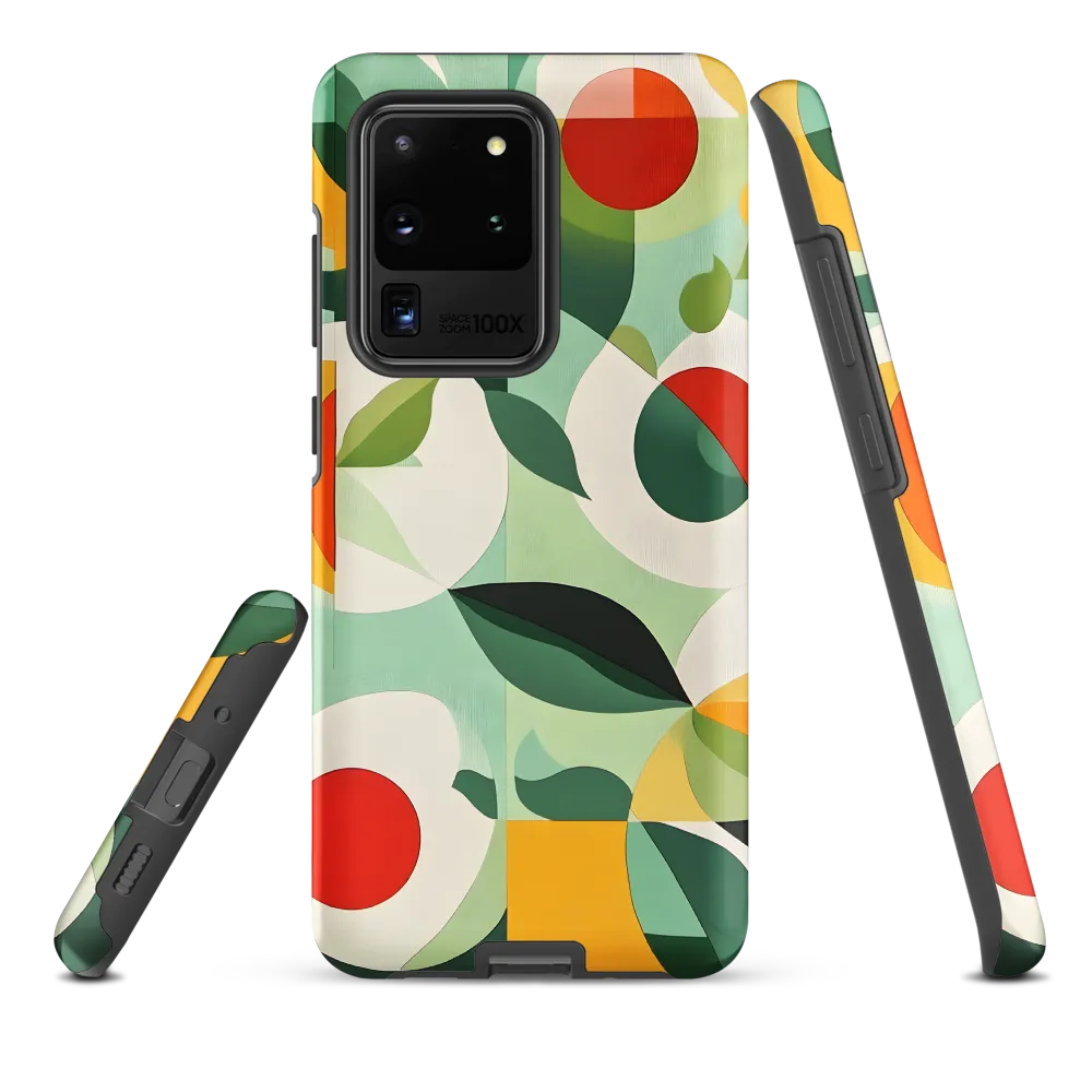 Harmony in Shapes: A Playful Abstract Design