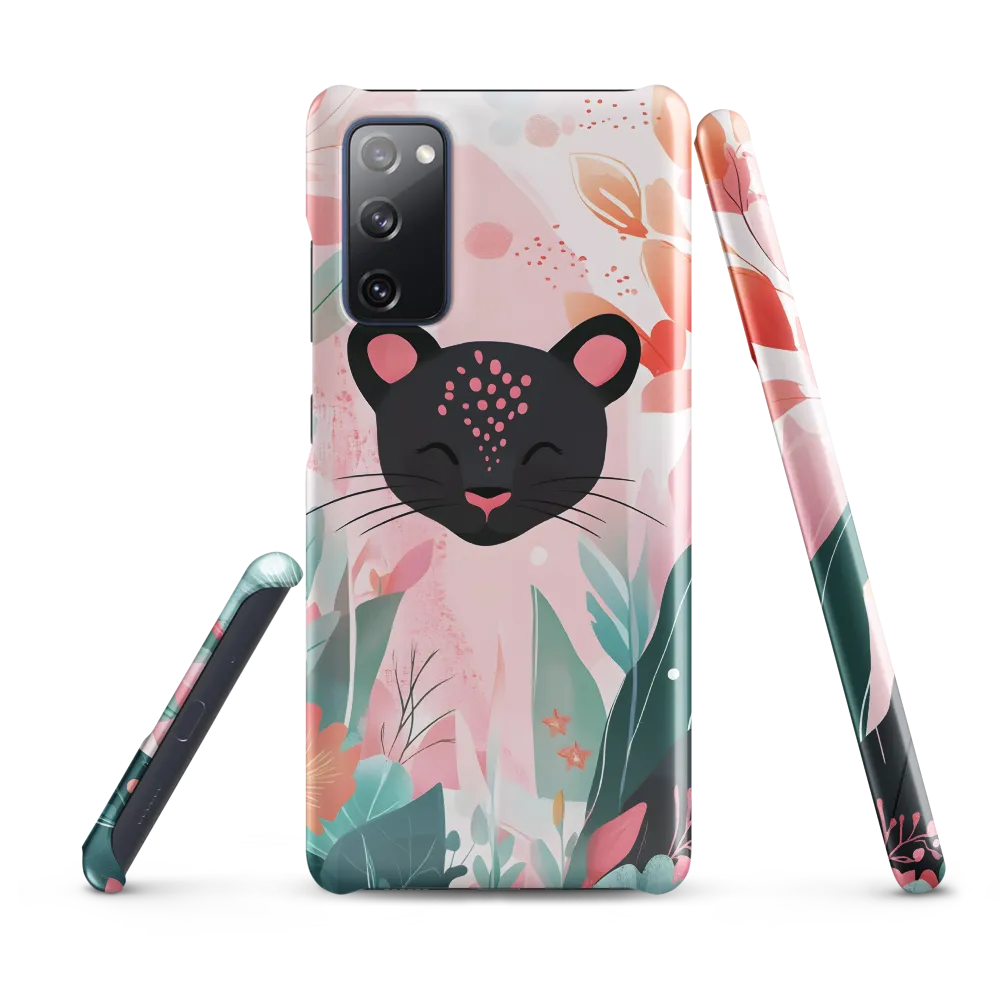 Whimsical Panther in Bloom