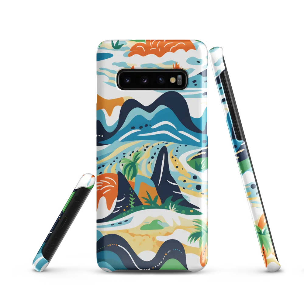 Abstract Tropical Landscape