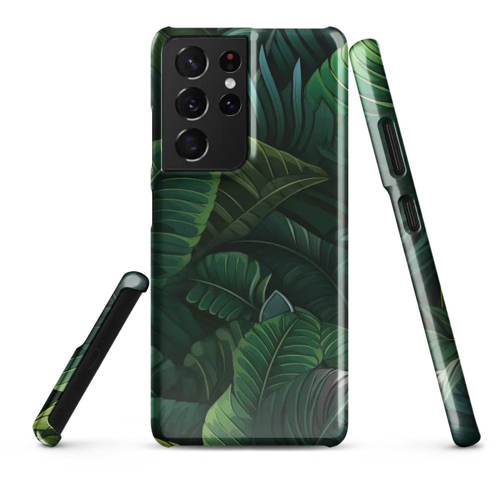 Lush Canopy: A Tropical Foliage Study