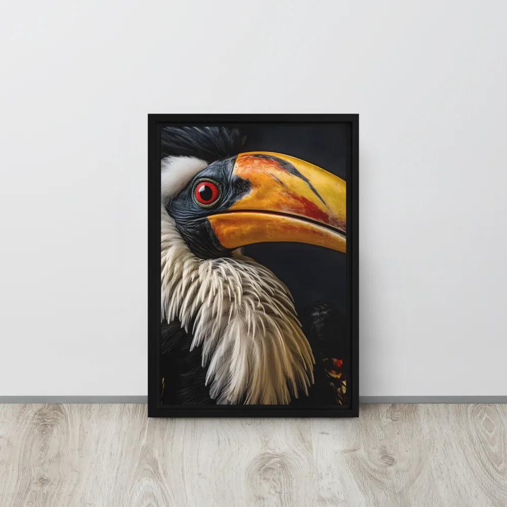 Majestic Hornbill Portrait