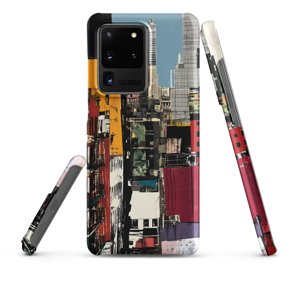 Urban Collage: A Vivid Cityscape