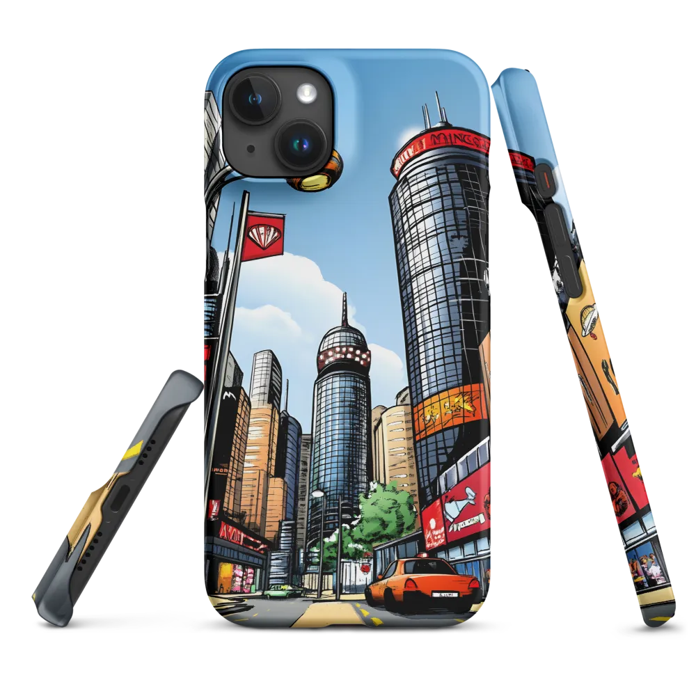 Urban Pulse: A Comic Cityscape