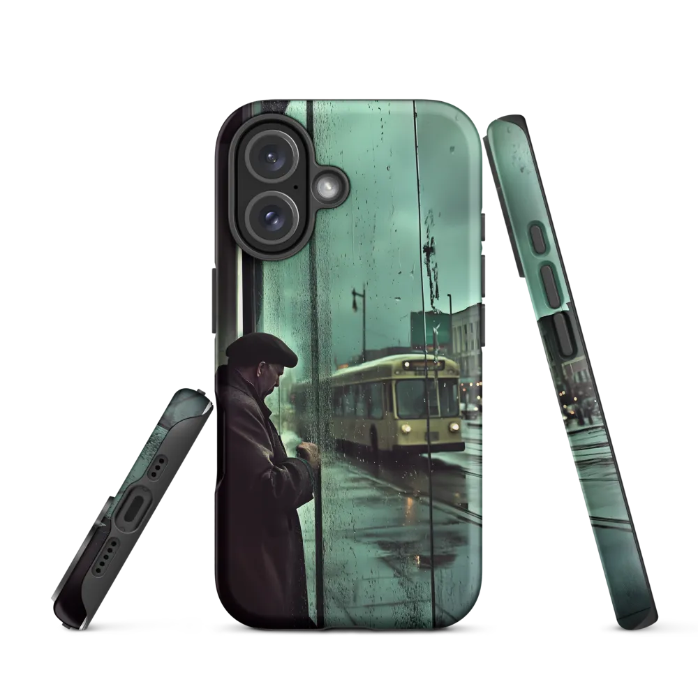 Reflective Moments in the Rain | Phone Case