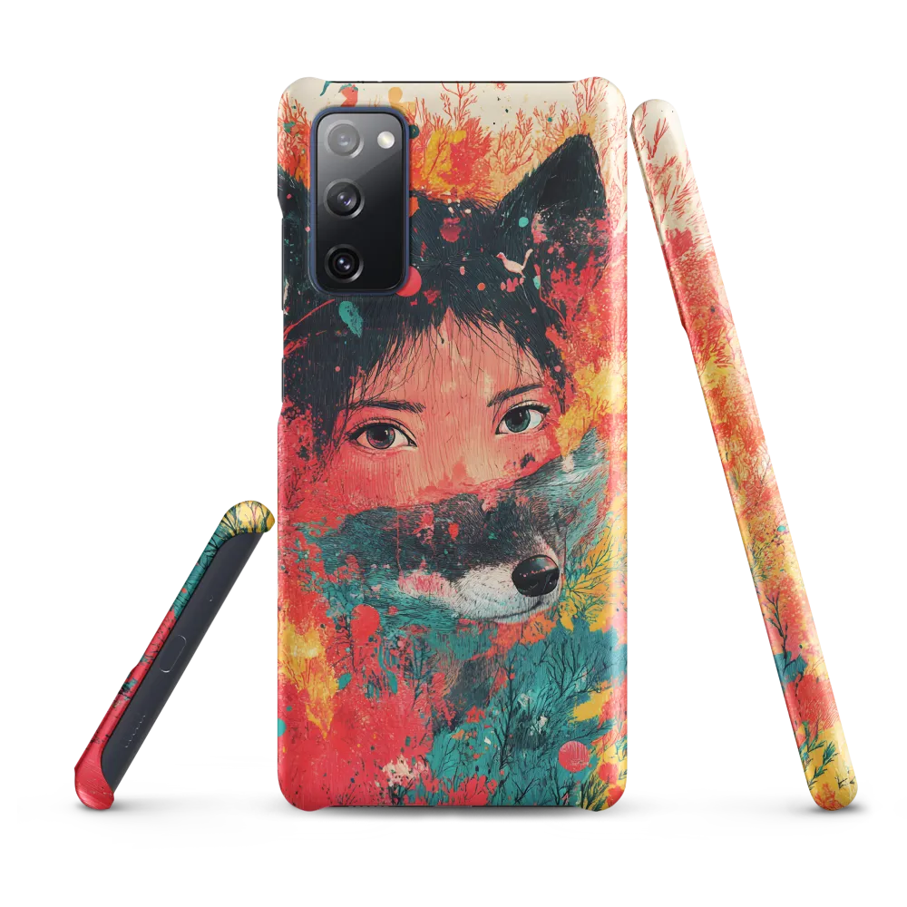 Harmony of Spirit: Girl and Wolf