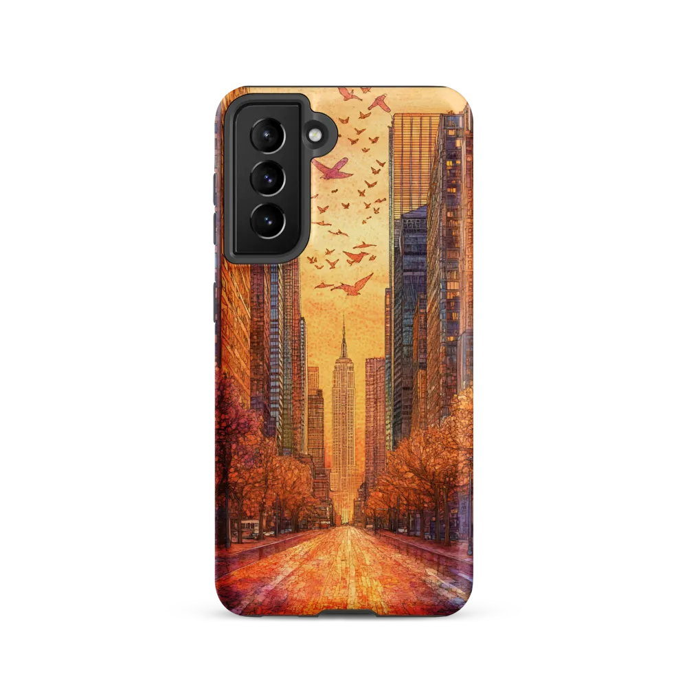 Urban Serenity at Dusk