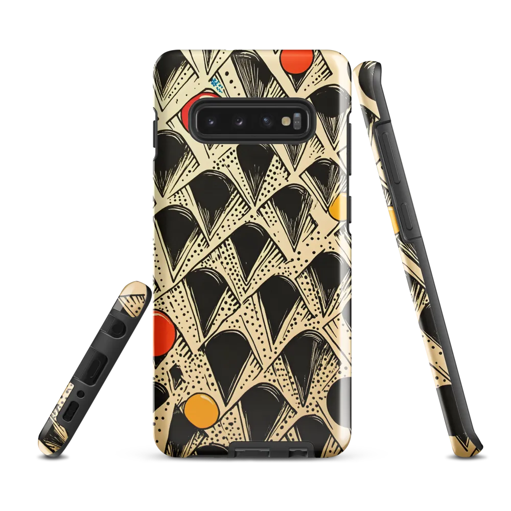 Rhythms of Geometry | Phone Case |  S10 Plus | Tough Case | Glossy