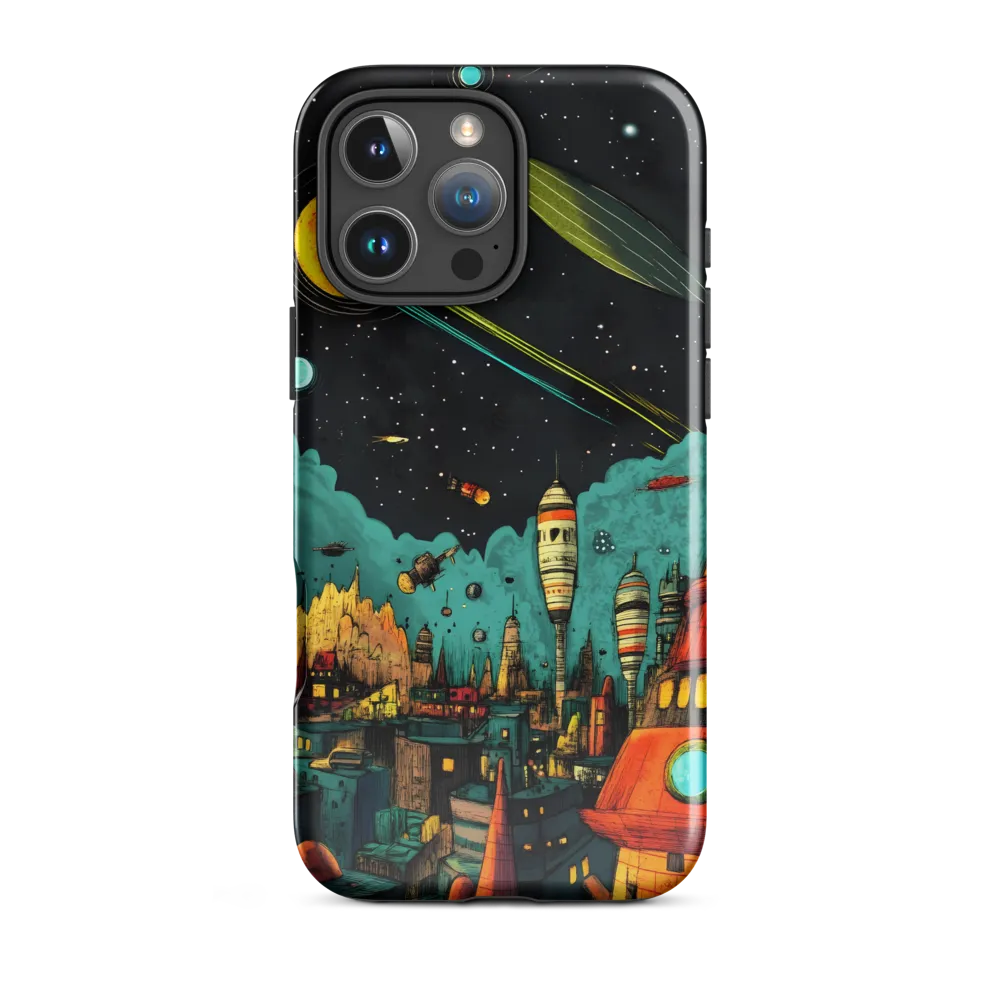 Galactic Cityscape: A Journey Through Imagination