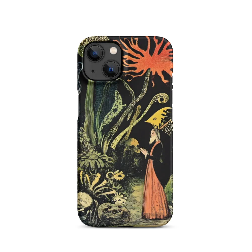 Enchanted Encounter in a Fantastical Garden | Phone Case |  13 | Snap Case | Matte