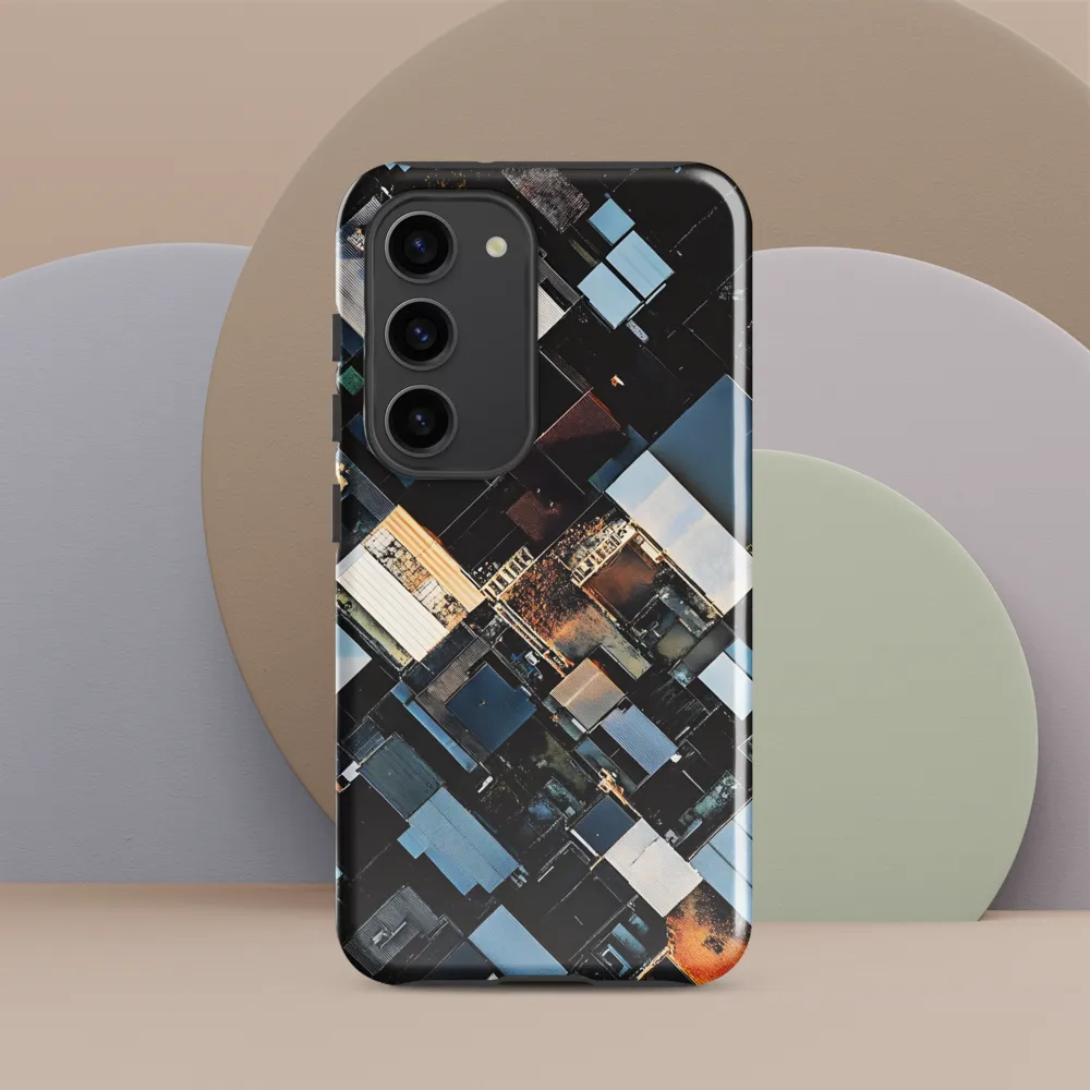 Urban Mosaic from Above
