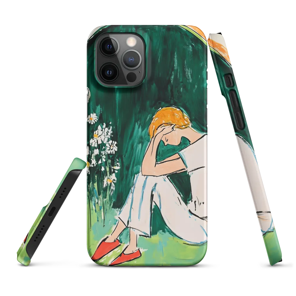 Silent Sorrow | Phone Case |  12 Pro Max | Snap Case | Matte