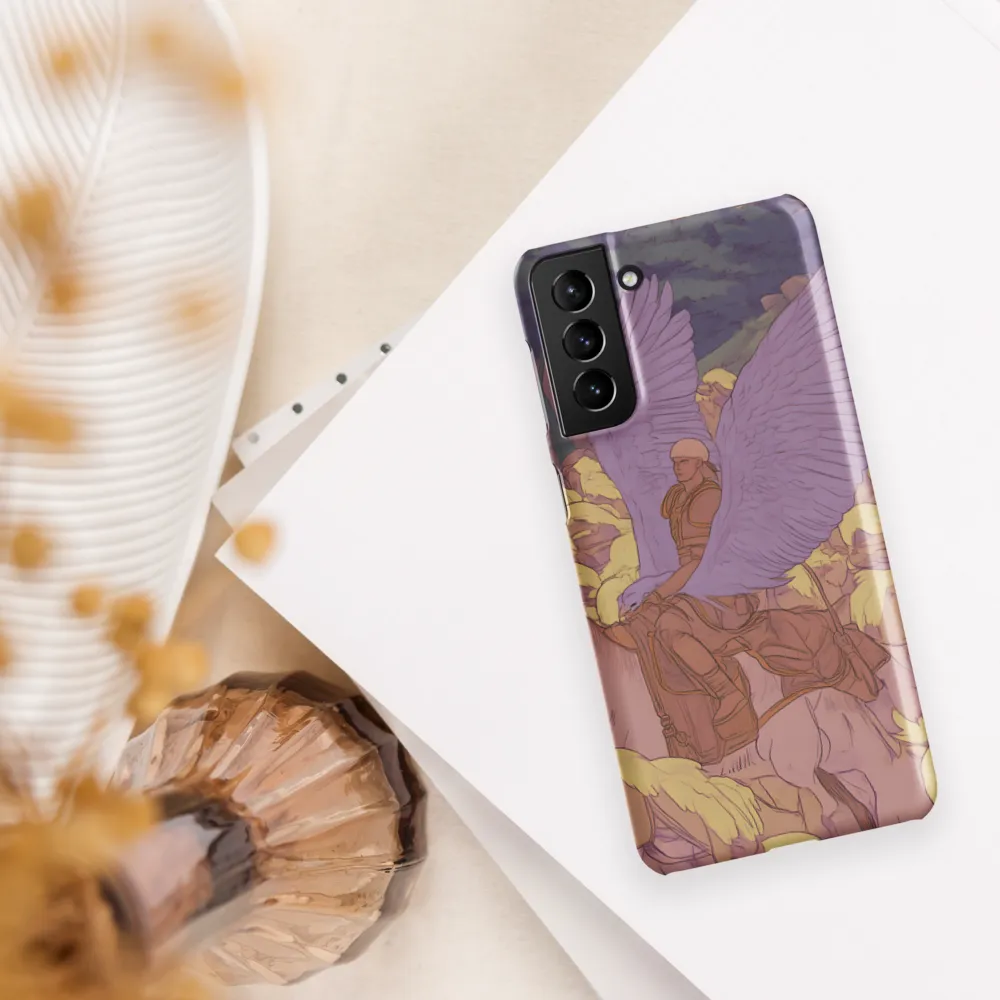 The Winged Guardian | Phone Case |  S21 Plus | Snap Case | Matte