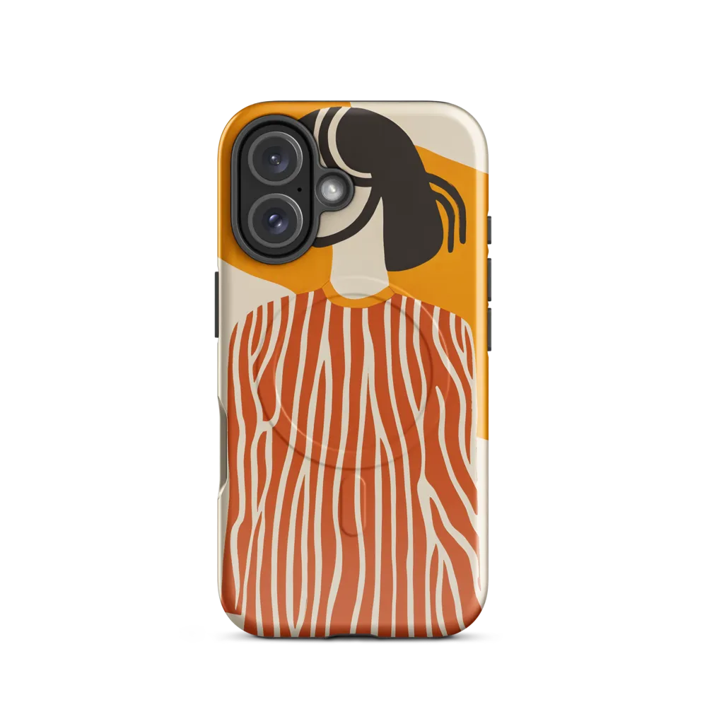 Abstract Elegance | Phone Case |  16 | MagSafe® Tough Case | Glossy