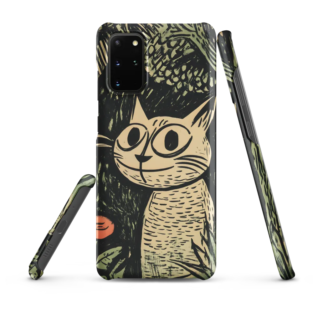 Whimsical Cat in the Forest