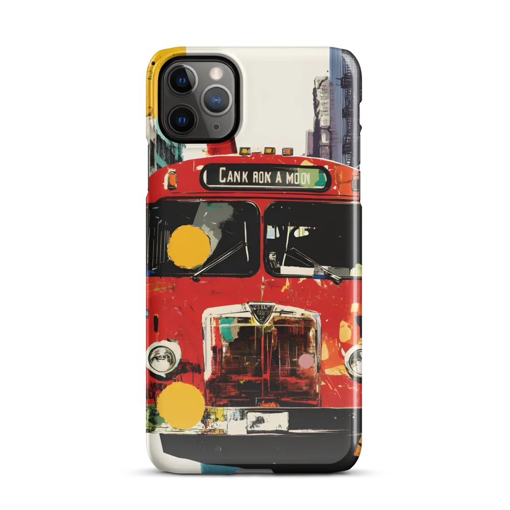 Vibrant City Transit | Phone Case |  11 Pro Max | Snap Case | Glossy