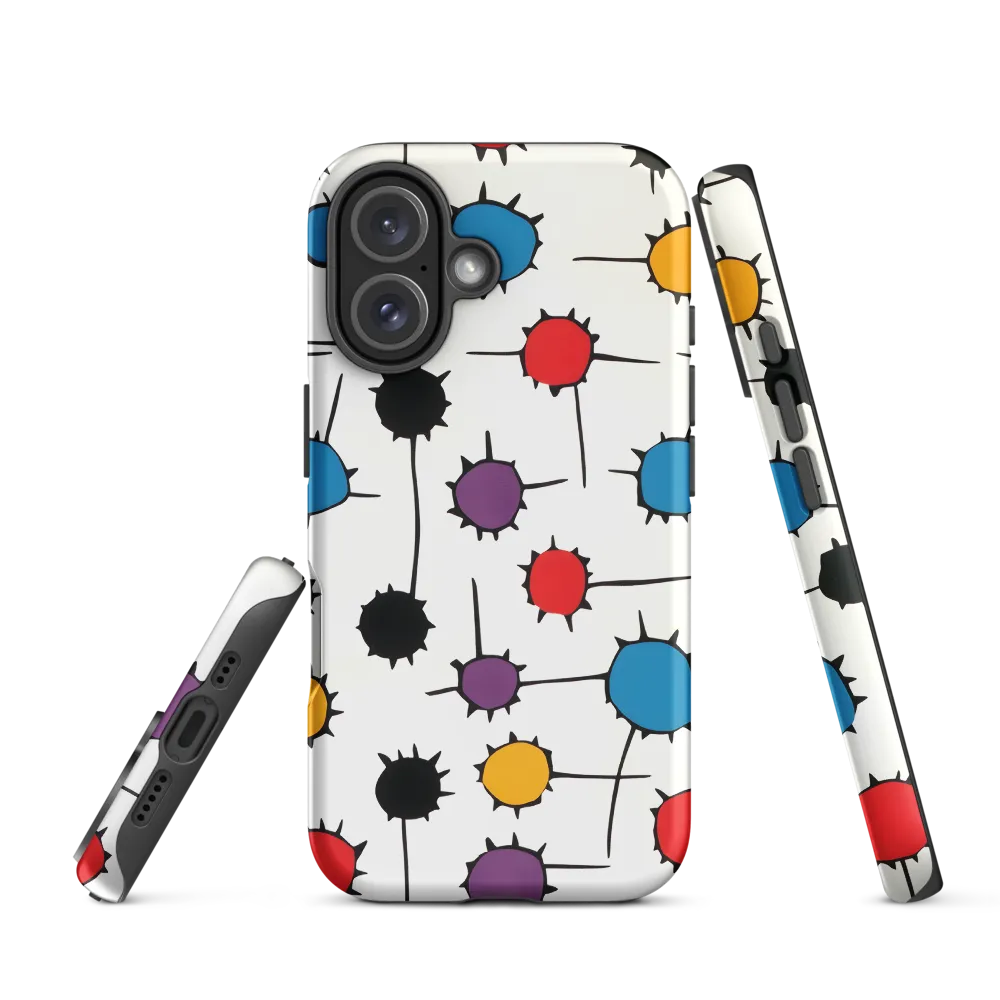 Dynamic Dance of Dots | Phone Case