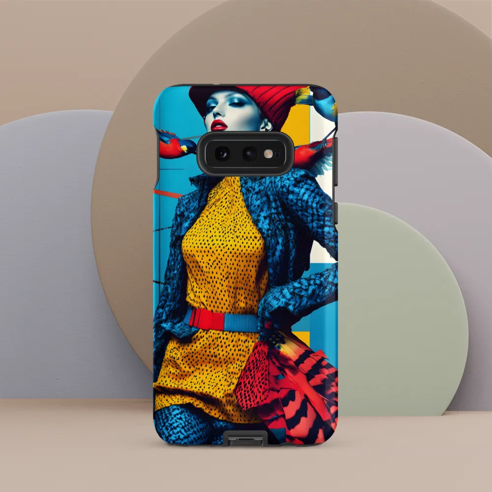 Vibrant Fusion of Nature and Fashion