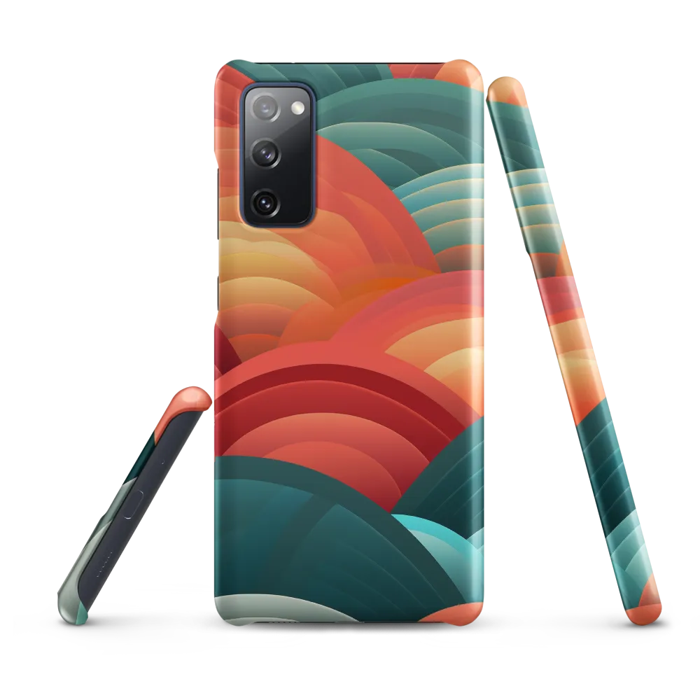 Rhythms of the Waves | Phone Case |  S20 FE | Snap Case | Matte