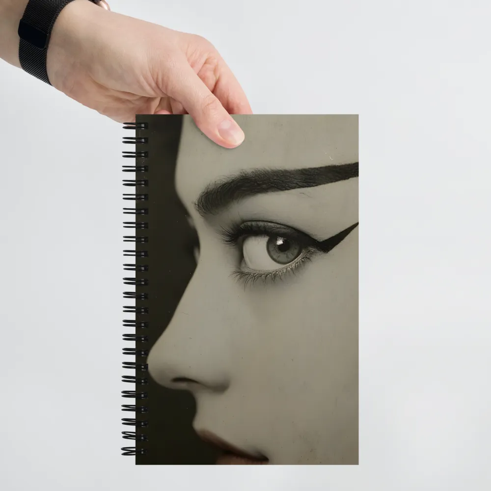 Gaze of Surrealism | Spiral Notebook