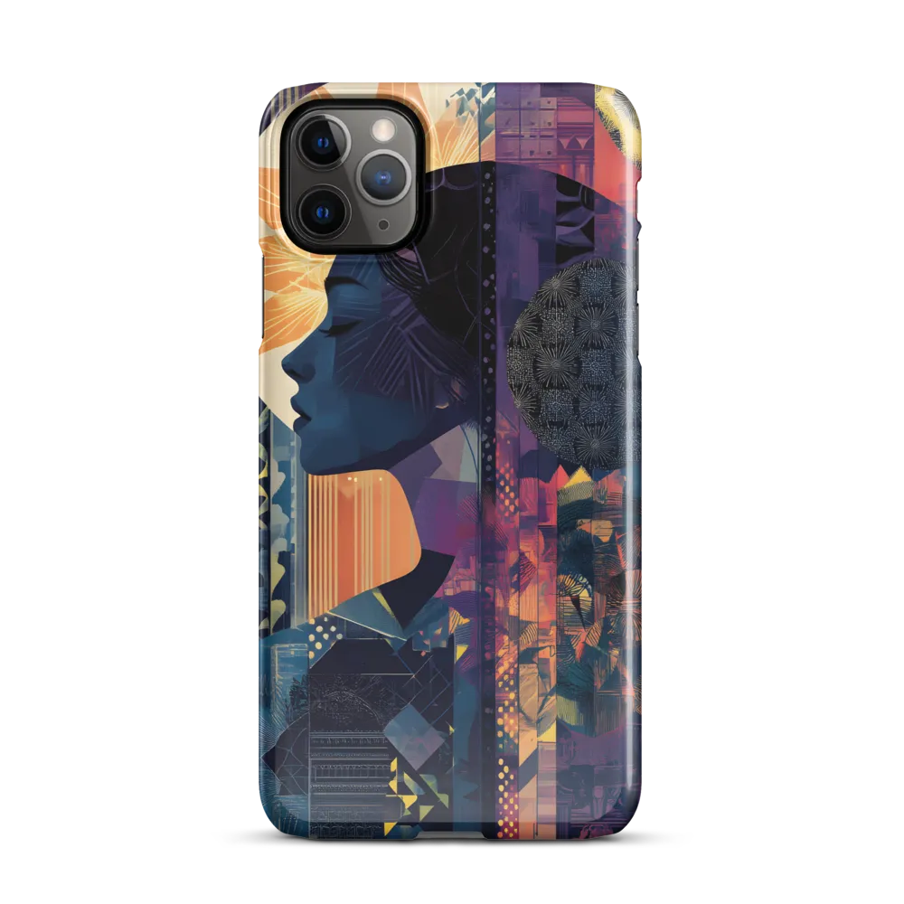 Whispers of Nature: A Modern Profile | Phone Case |  11 Pro Max | Snap Case | Glossy