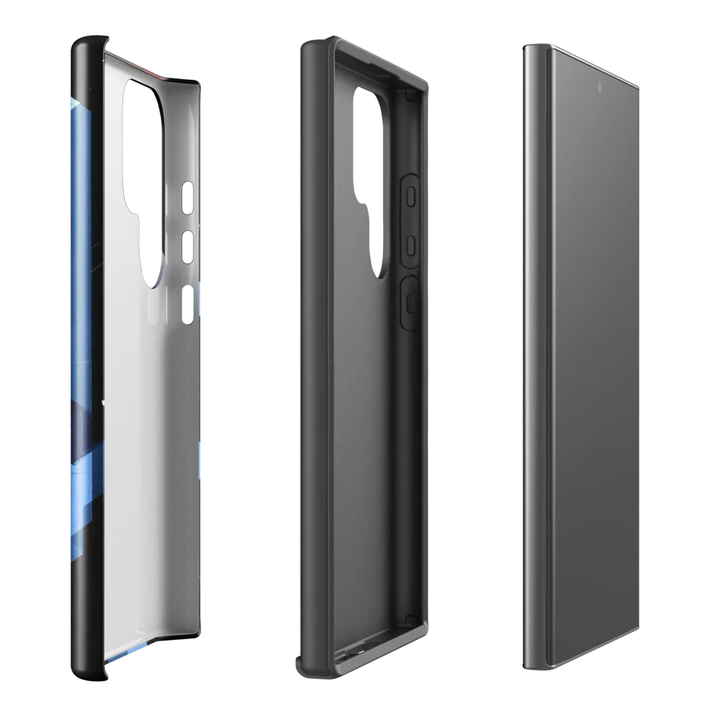 Blueprint of Depth | Phone Case |  S23 Ultra | Tough Case | Glossy