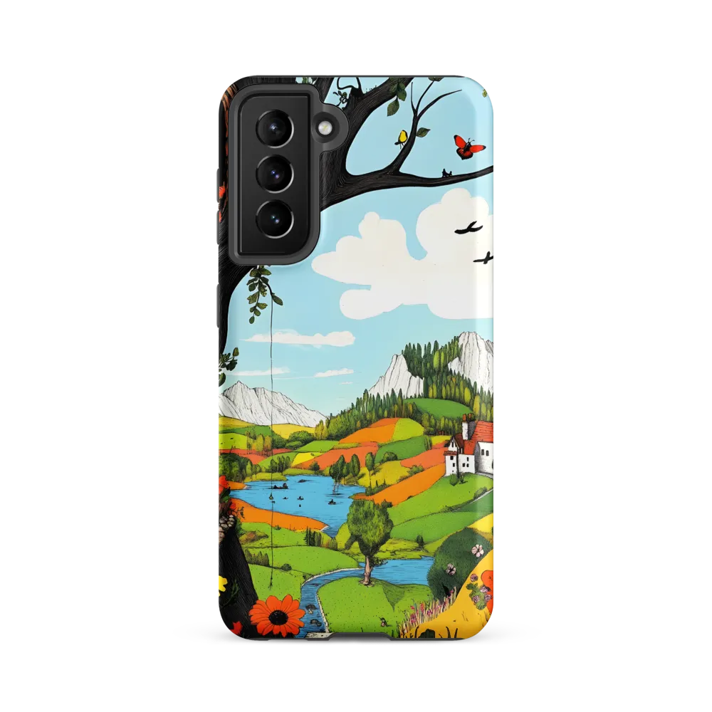 Whimsical Harmony in Nature | Phone Case |  S21 FE | Tough Case | Matte