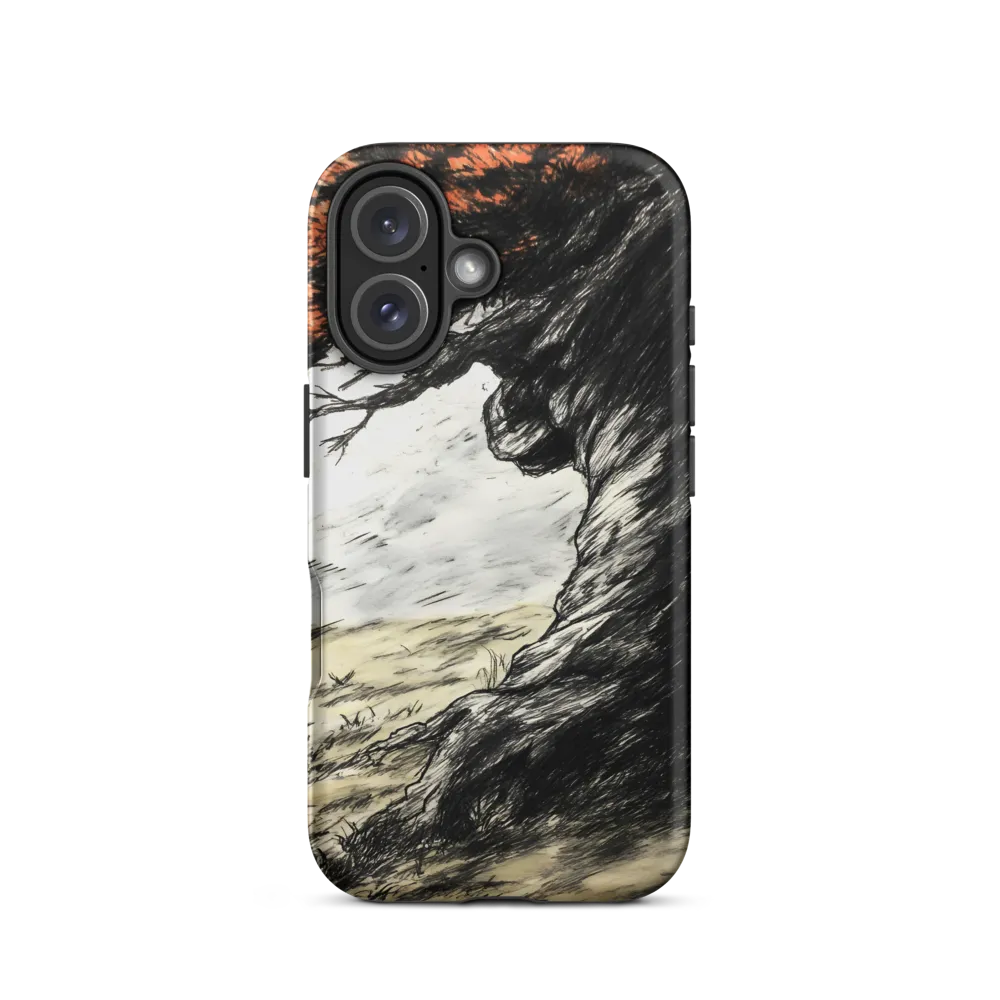 Whispers of Solitude | Phone Case |  16 | Tough Case | Matte