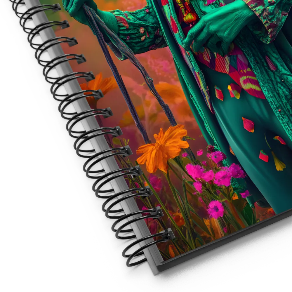 Whimsical Guardian of Nature | Spiral Notebook